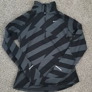 NIKE Athletic Drifit Running Longsleve Black